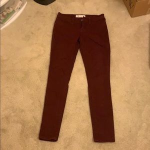 Maroon Jeggings from Zumies